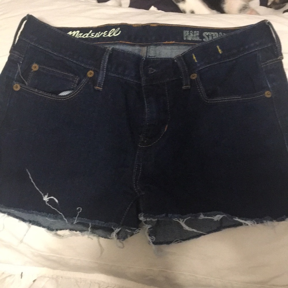 NWOT Madewell Rail Straight Cut Offs